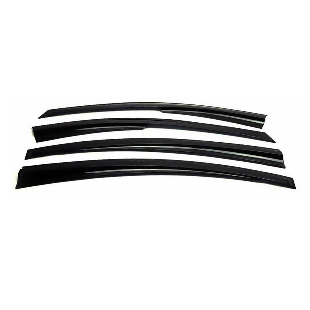 2012-2014 Volkswagen Passat Sedan Window Visor Vent Rain Deflector 4Pcs Smoke
