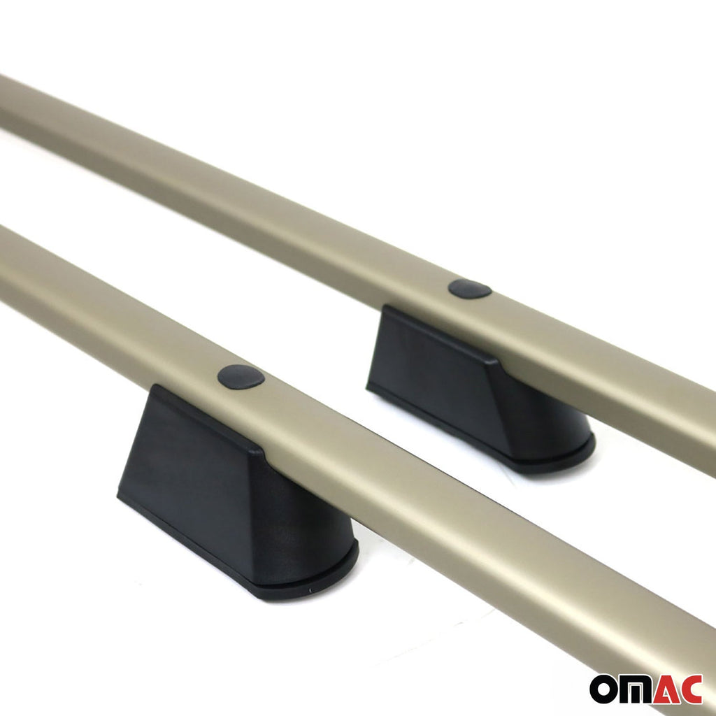 2016-2024 Mercedes Metris  L2 MWB Roof Rack Rails Side Rails Bronze