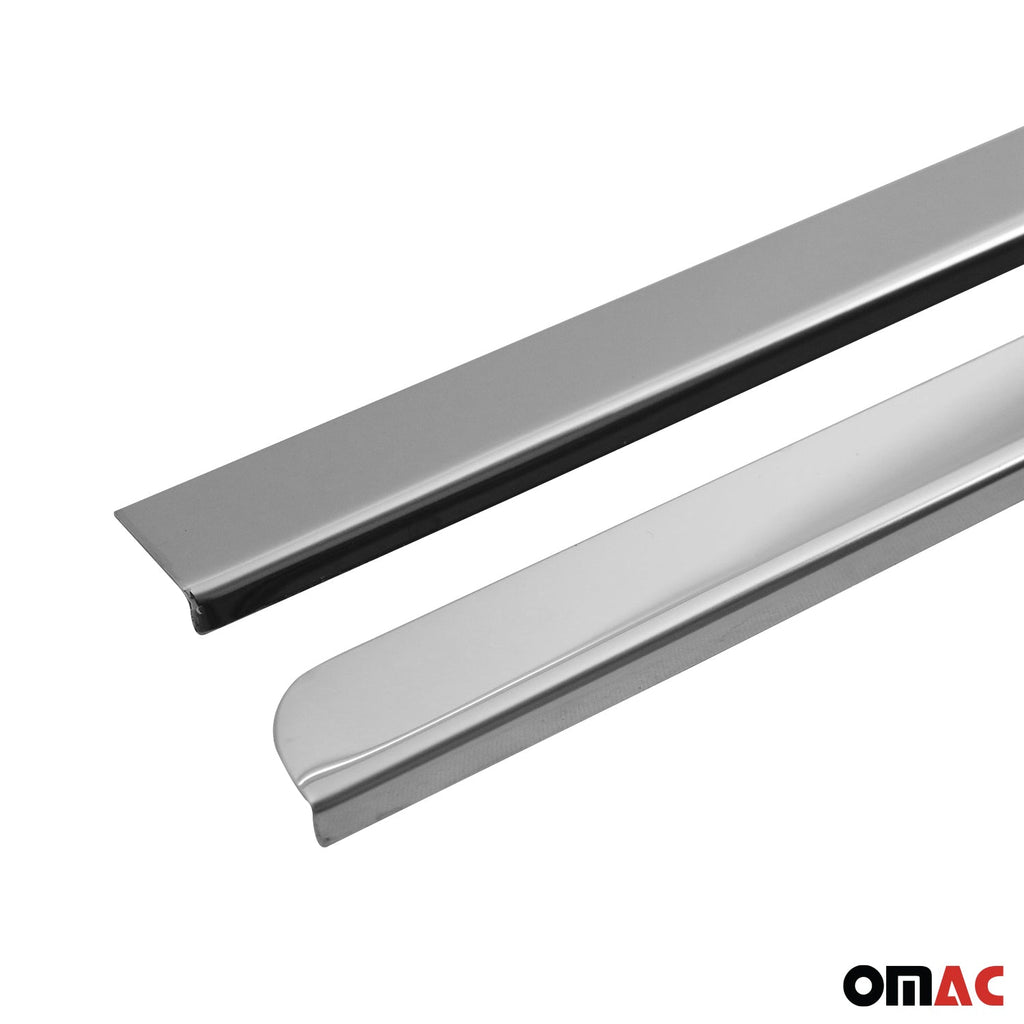 2010-2013 Ford Transit Connect L2 Long Side Door Molding Trim Stainless Steel Silver