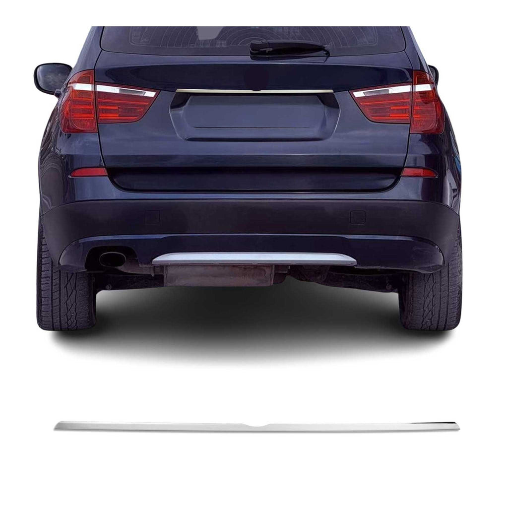 2011-2017 BMW X3 F25 Rear Trunk Tailgate Door Handle Cover Stainless Steel