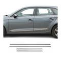Chevrolet Side Door Molding Trim Skirt Garnish Stainless Steel Silver 4Pcs