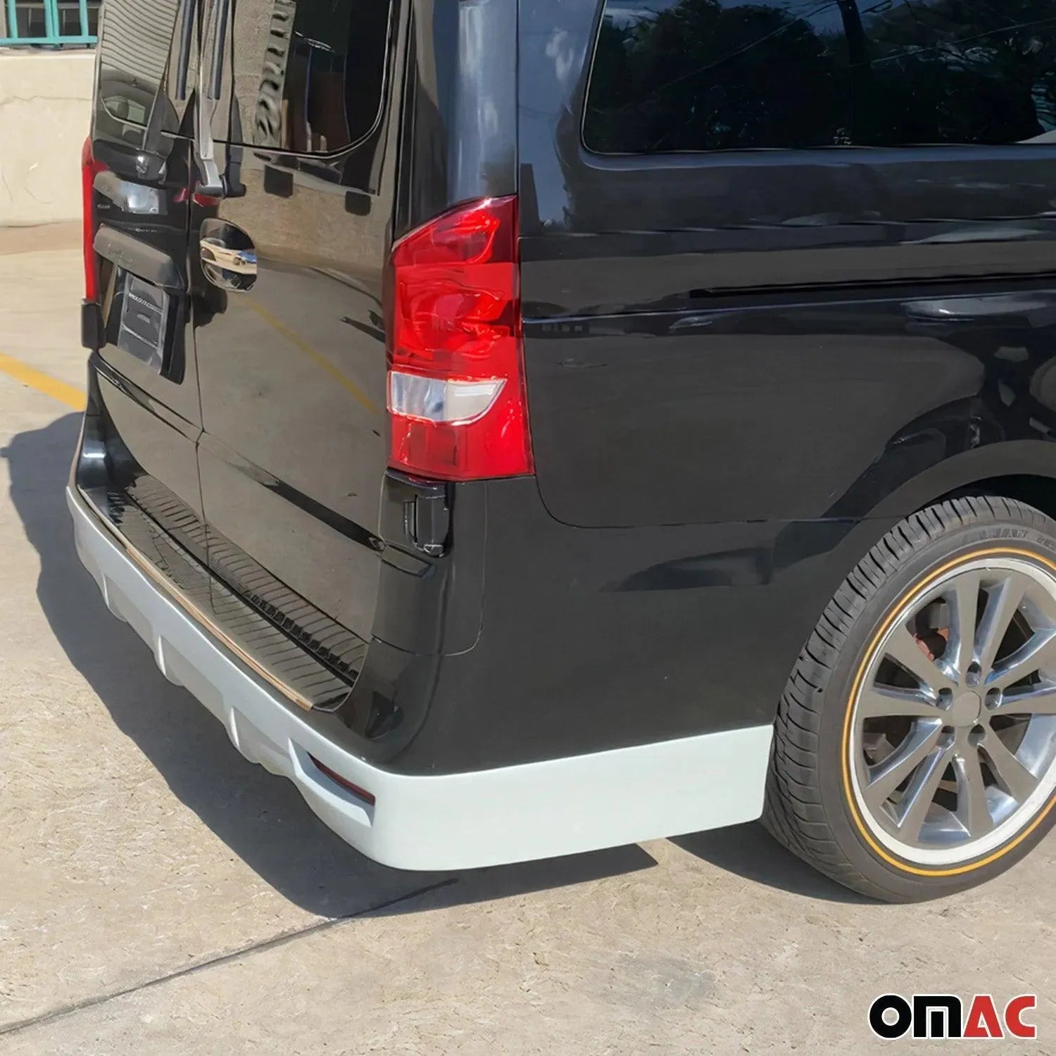 2016-2024 Mercedes Metris Rear Trunk Spoiler Wing ABS Paintable 1Pc