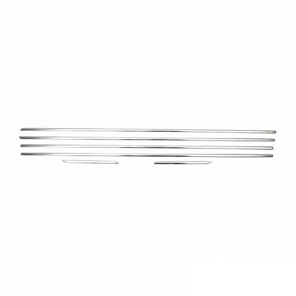 2010-2013 Lexus GX 460 Window Molding Trim Streamer Stainless Steel Silver 6 Pcs