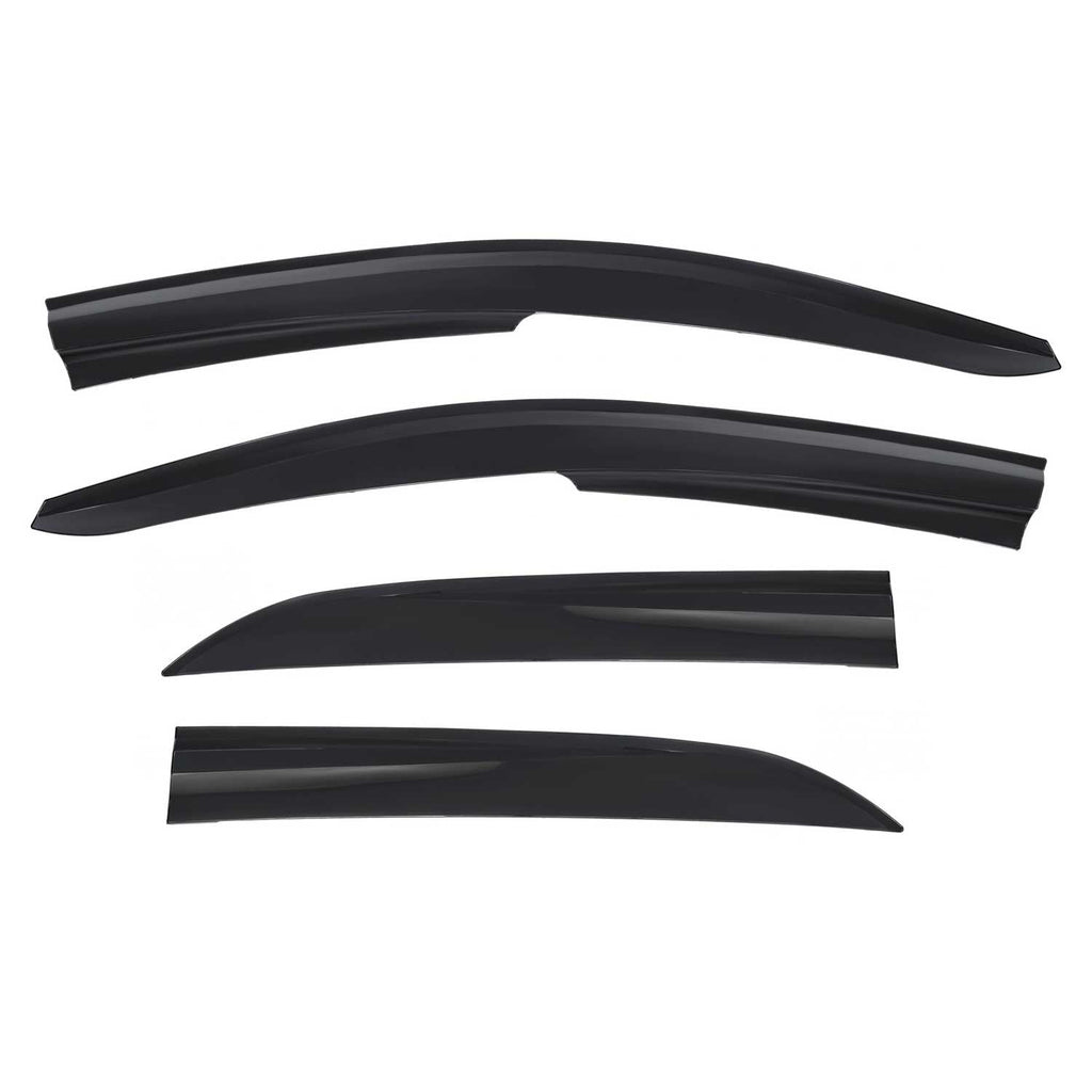2009-2013 Toyota Corolla Sedan Window Visor Vent Rain Deflector 4Pcs Smoke
