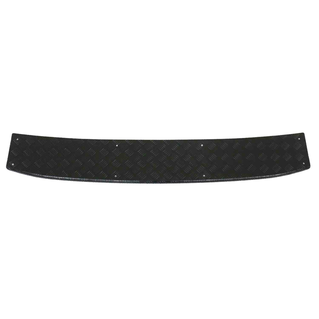 2015-2026 Ford Transit Rear Bumper Sill Cover Protector Aluminium Black
