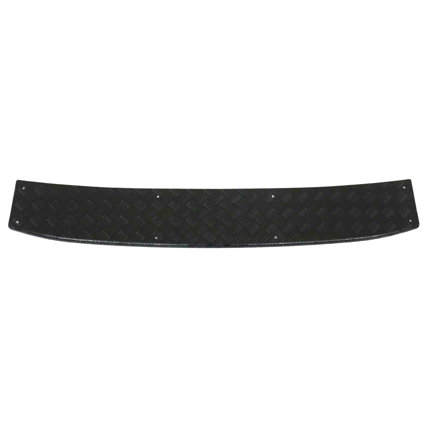 2015-2026 Ford Transit Rear Bumper Sill Cover Protector Aluminium Black