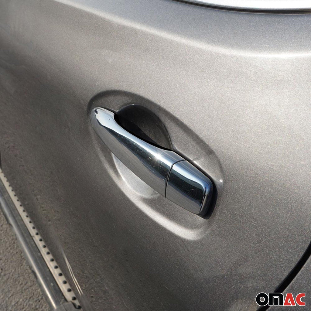 2017-2022 Nissan Rogue Sport Car Door Handle Cover Protector Stainless Steel Chrome 8 Pcs