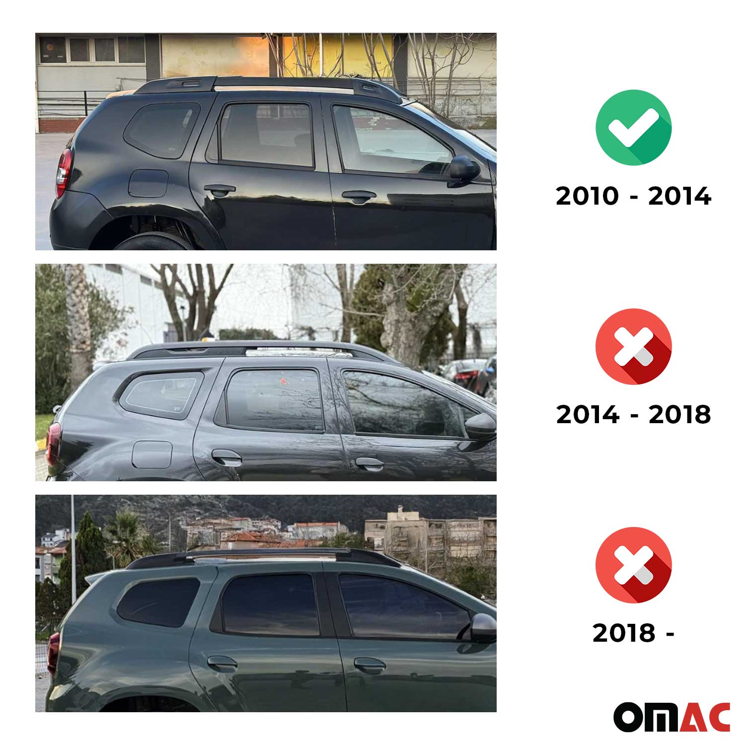 1997-2003 BMW 5 Series E39 Roof Rack Cross Bars Silver