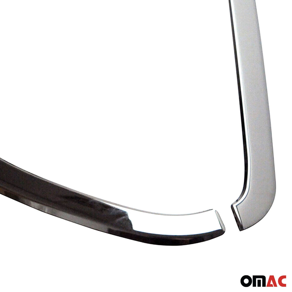 2016-2020 Mercedes Metris Front Bumper Grill Trim Molding Stainless Steel 2Pcs