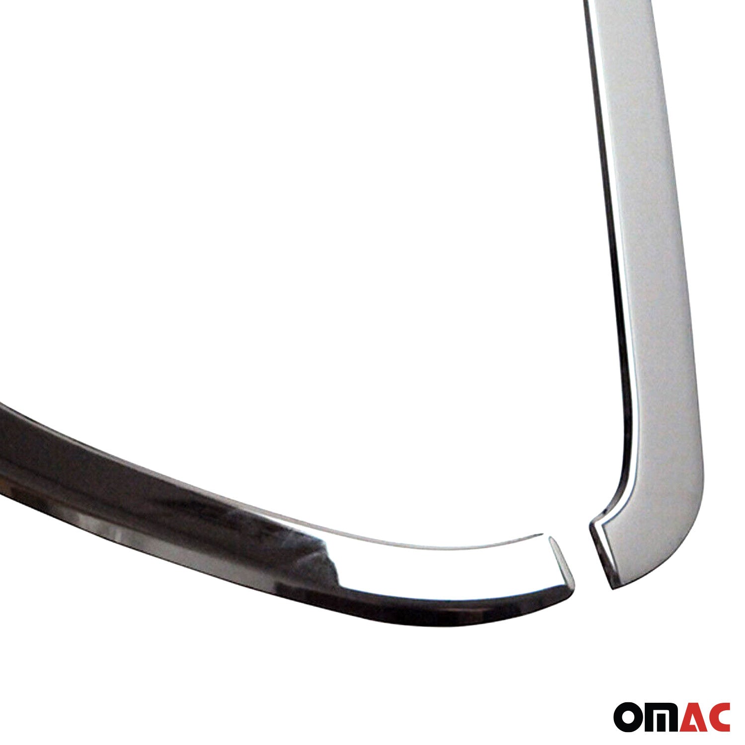 2016-2020 Mercedes Metris Front Bumper Grill Trim Molding Stainless Steel 2Pcs