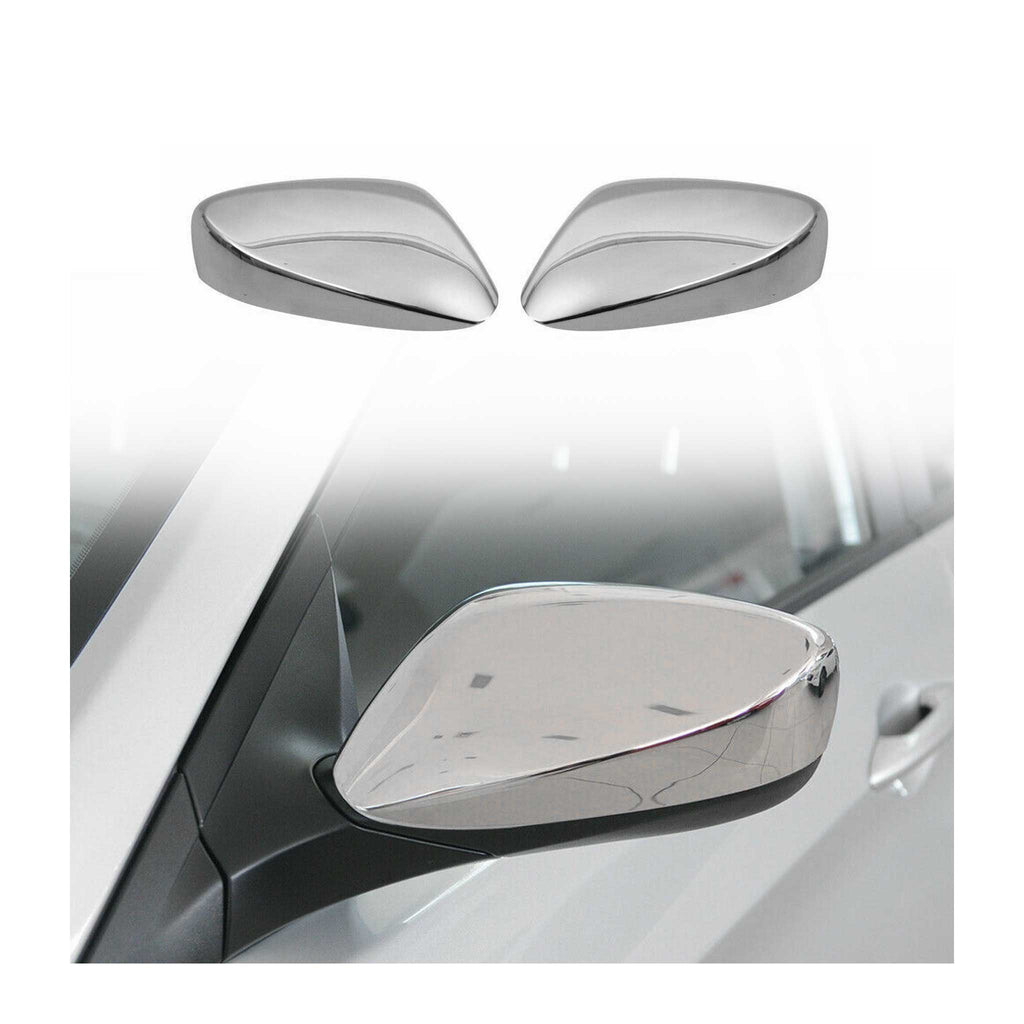 2011-2017 Hyundai Elantra /Accent /Veloster (without indicator) Mirror Cover Caps Stainless Steel