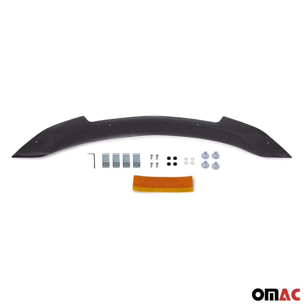2011-2015 Chevrolet Cruze Set Bug Shield Hood Deflector & Window Visor Vent Kit 5Pcs Smoke