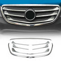 2016-2024 Mercedes Metris Front Bumper Grill Trim Molding Stainless Steel 7x
