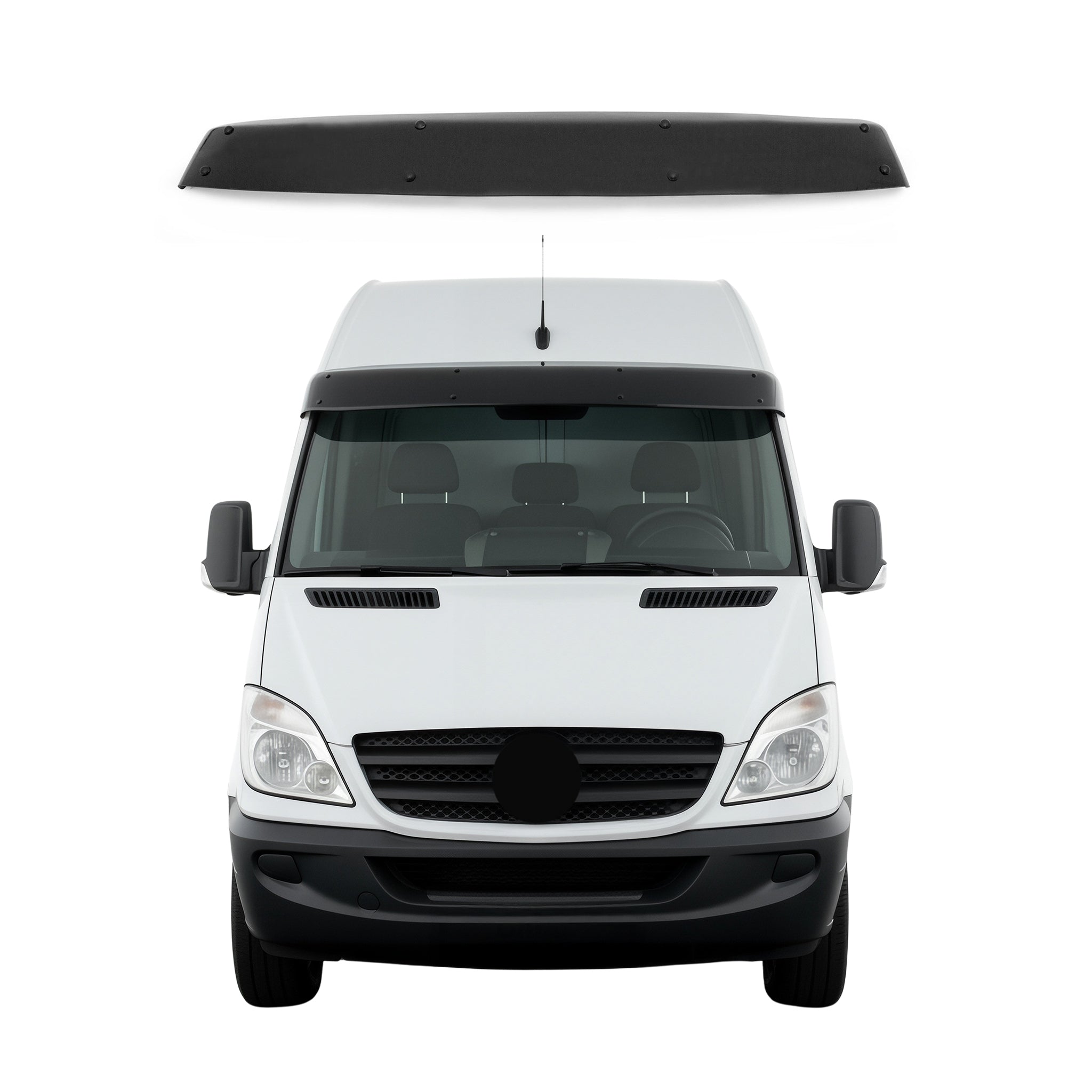 2006-2018 Mercedes Sprinter W906 Front Windshield Sun Visor 1 Pc Smoke