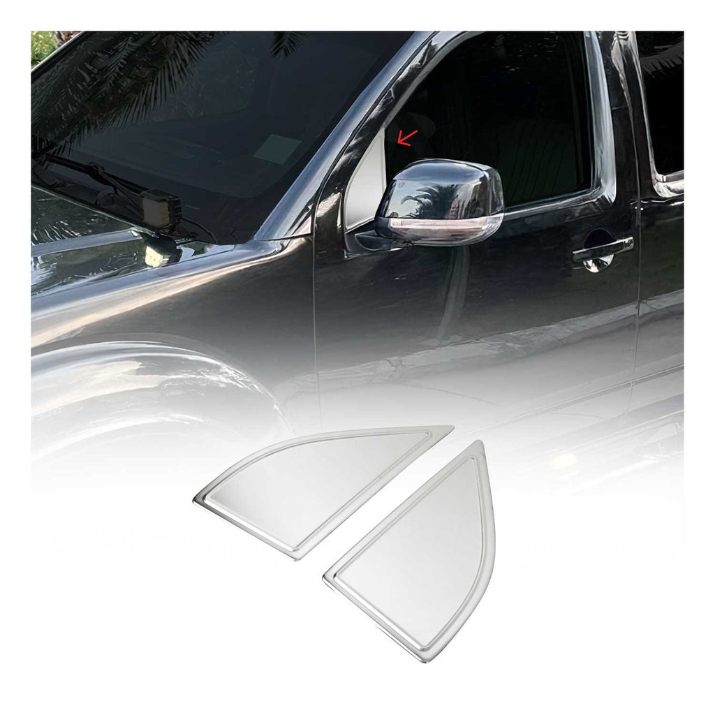 Nissan Xterra Window Molding Trim Streamer Stainless Steel Silver 2 Pcs