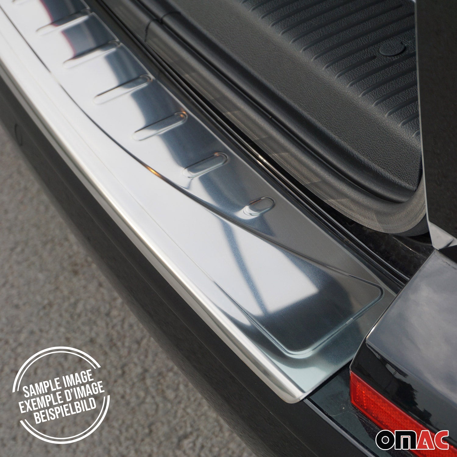 2014-2018 Subaru Forester IV Rear Bumper Guard Stainless Steel Glossy