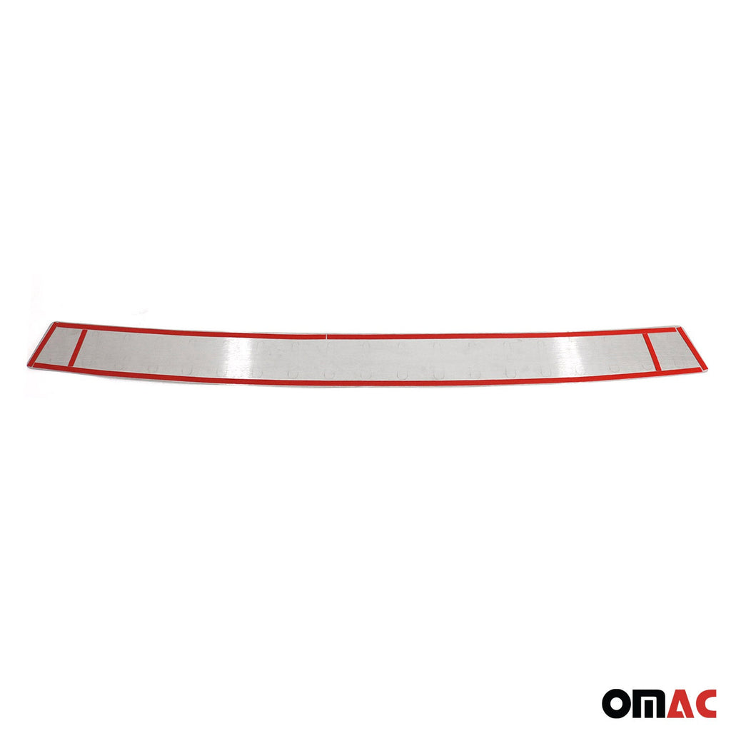 2003-2014 Volvo XC90 Rear Bumper Sill Cover Protector Stainless Steel Carbon Foiled