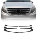 2016-2020 Mercedes Metris Front Bumper Grill Trim Molding S. Steel Dark 5x