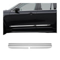 2016-2026 Volvo XC90 Side Door Molding Trim Skirt Garnish Stainless Steel Silver 4 Pcs