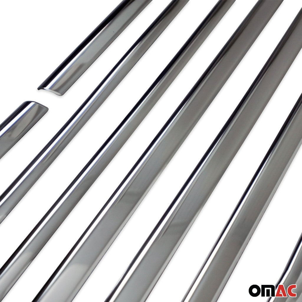 2016-2024 Mercedes Metris L3 Long Window Molding Trim Streamer Stainless Steel 8x