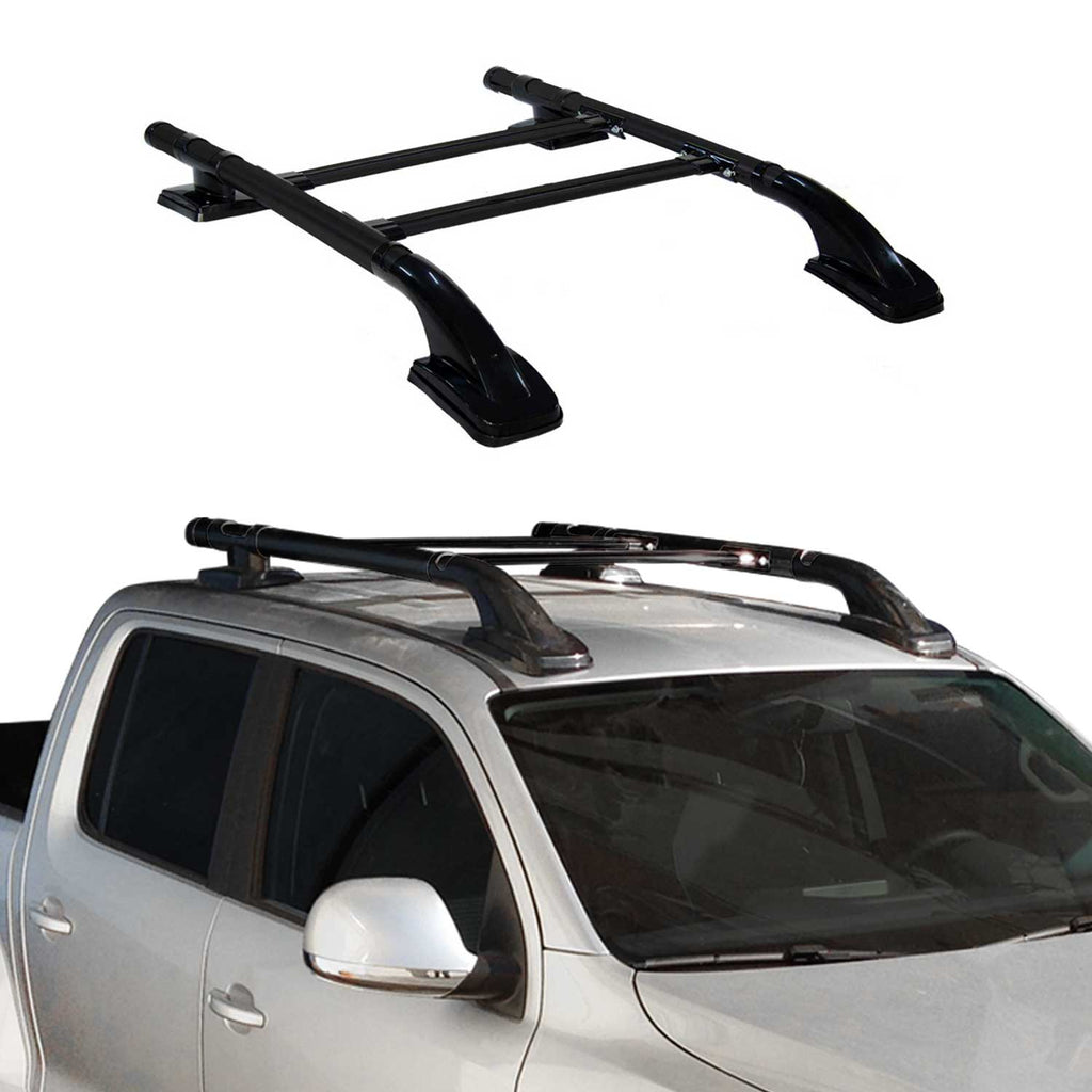 2019-2023 Ford Ranger Double Cab Roof Rack Rails Side Rails Black