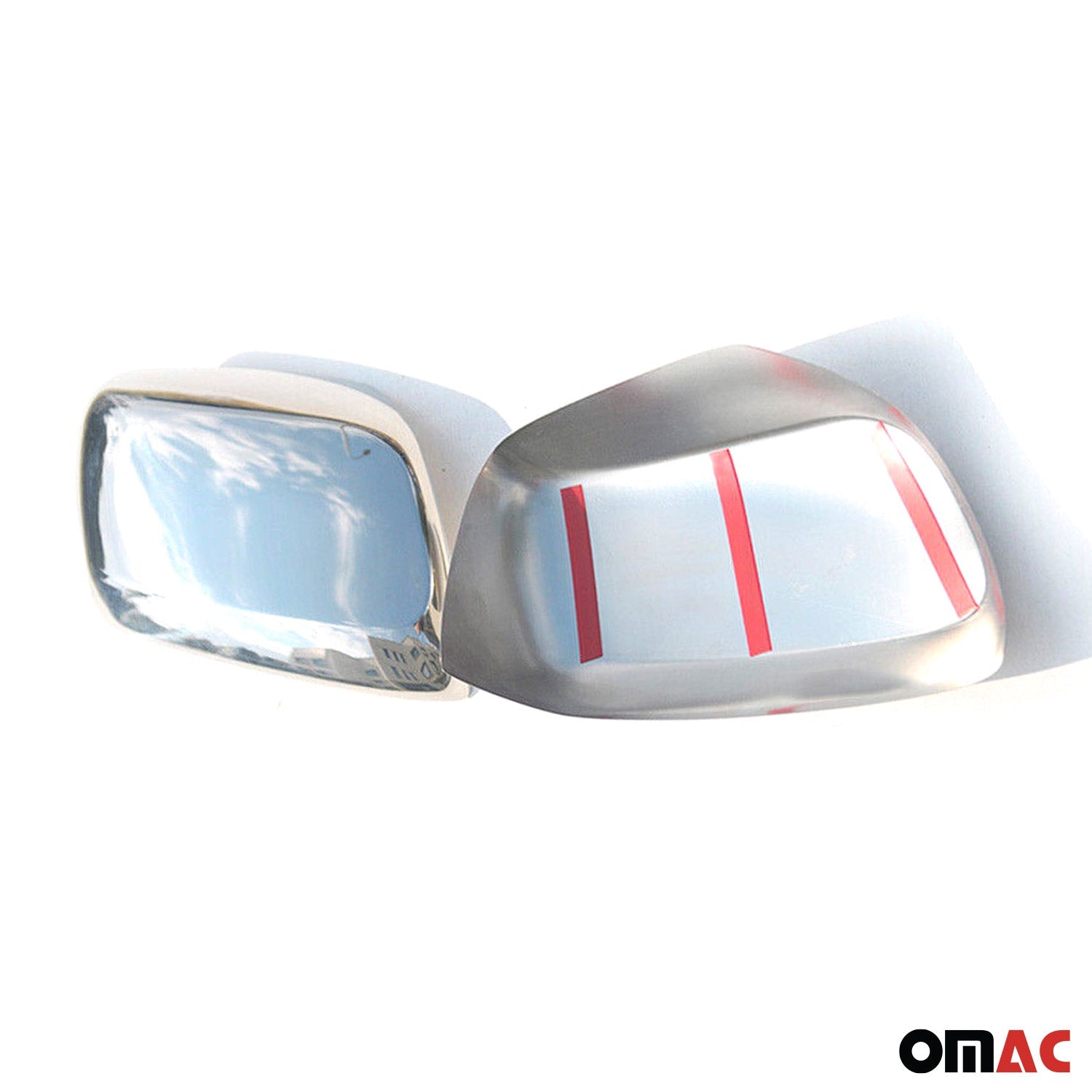 2008-2021 Toyota Land Cruiser W/O Signal Side Mirror Cover Caps Stainless Steel