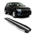 2018-2023 VW Tiguan 2.gen Running Boards Side Steps Silver & Black