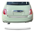 2012-2016 Fiat 500 Rear Bumper Guard Stainless Steel Brushed
