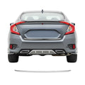 2016-2021 Honda Civic Sedan Rear Trunk Molding Trim Stainless Steel