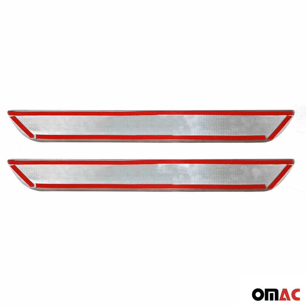 2012-2019 Alfa Romeo Mito Door Sill Scuff Plate Illuminated Stainless Steel & Foiled
