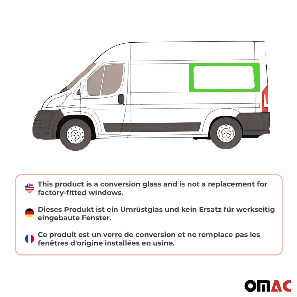 2014-2024 RAM ProMaster Window Glass Rear Left Side L2