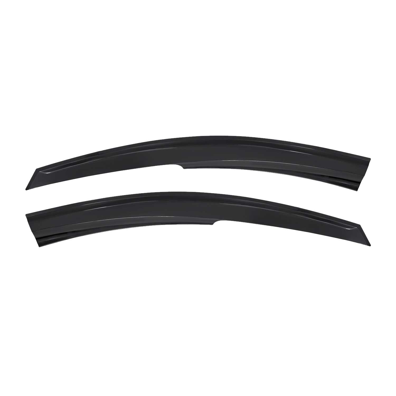 2006-2011 Hyundai Accent Sedan Window Visor Vent Rain Deflector 2Pcs Smoke