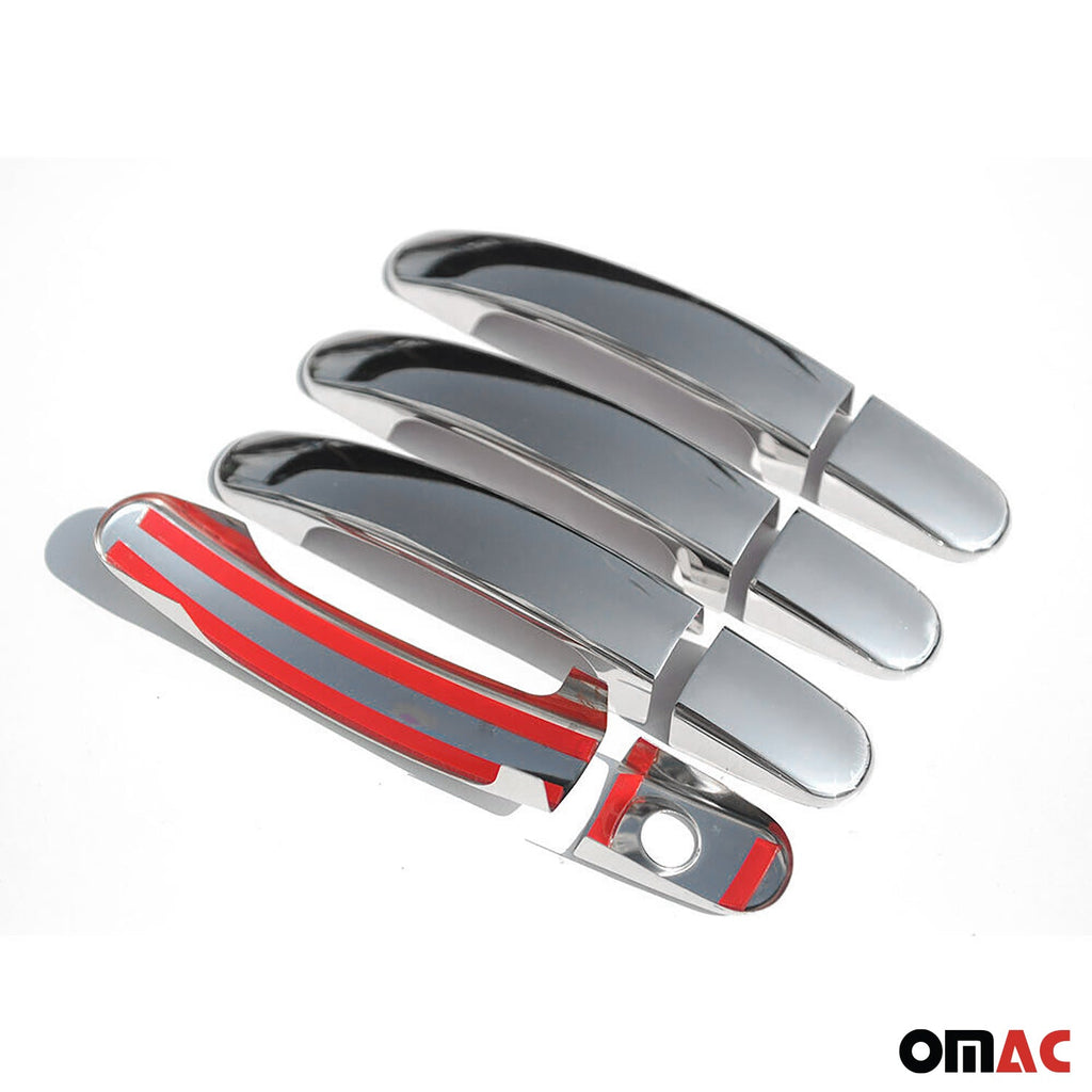 2013-2019 Ford Escape Car Door Handle Cover Protector Stainless Steel Chrome 8 Pcs