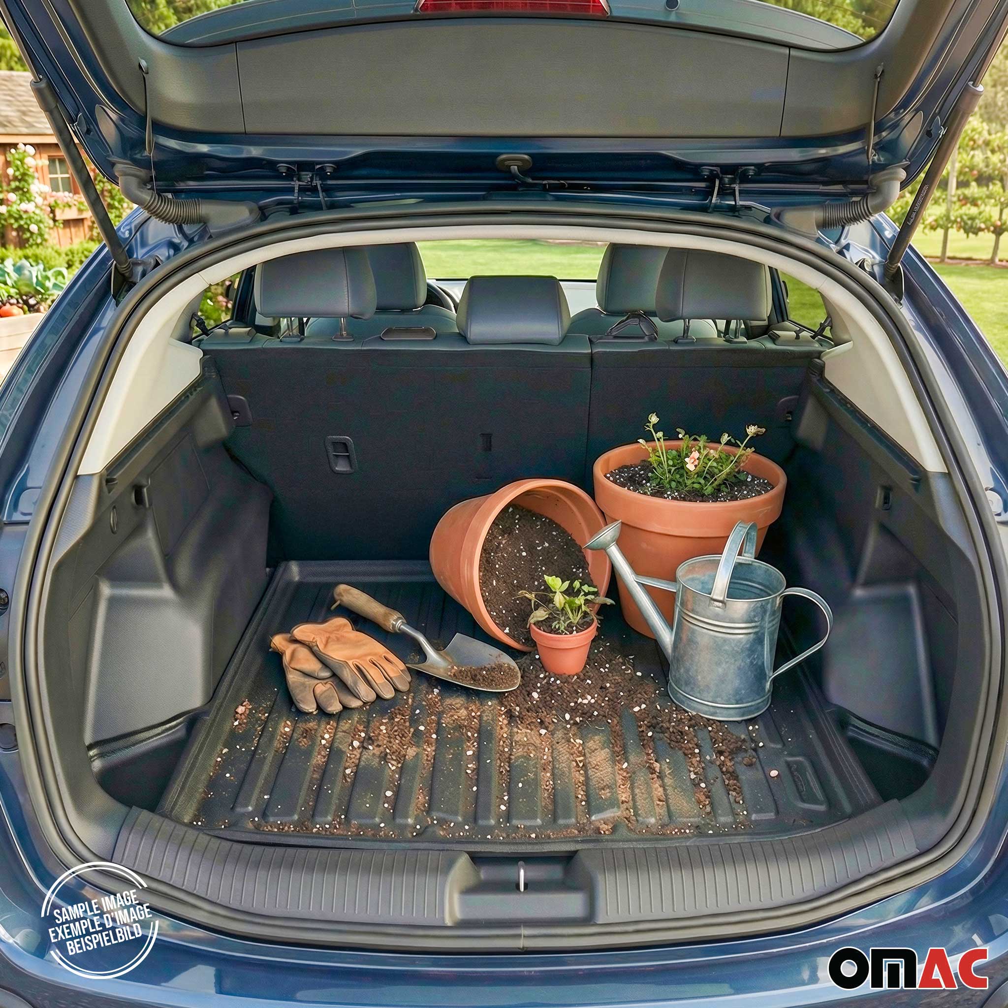 2015-2020 Honda Fit Cargo Liner Trunk Mat All Weather Black