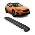2013-2015 Subaru XV Crosstrek Running Boards Side Steps Silver & Black
