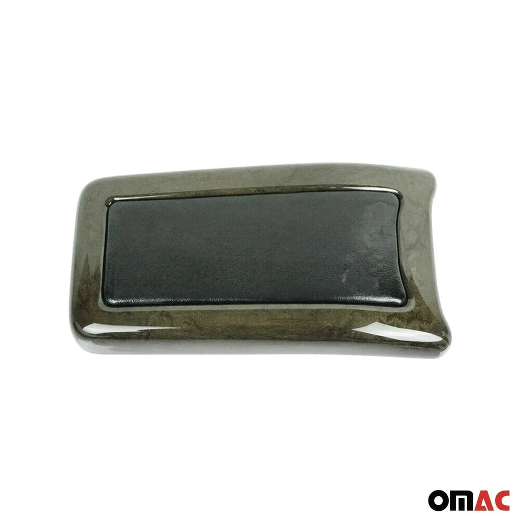 1997-2002 Mercedes CLK Class C208 Armrest Box Lid Cover Wood Black Green