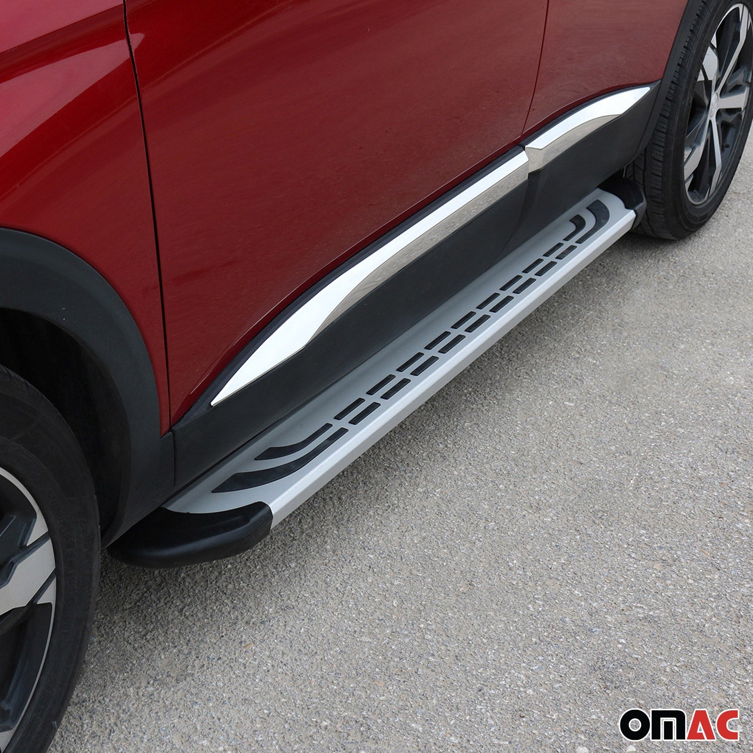 2013-2018 Audi Q3 / Q3 Quattro Nerf Bar Side Step Running Boards Alu 2x
