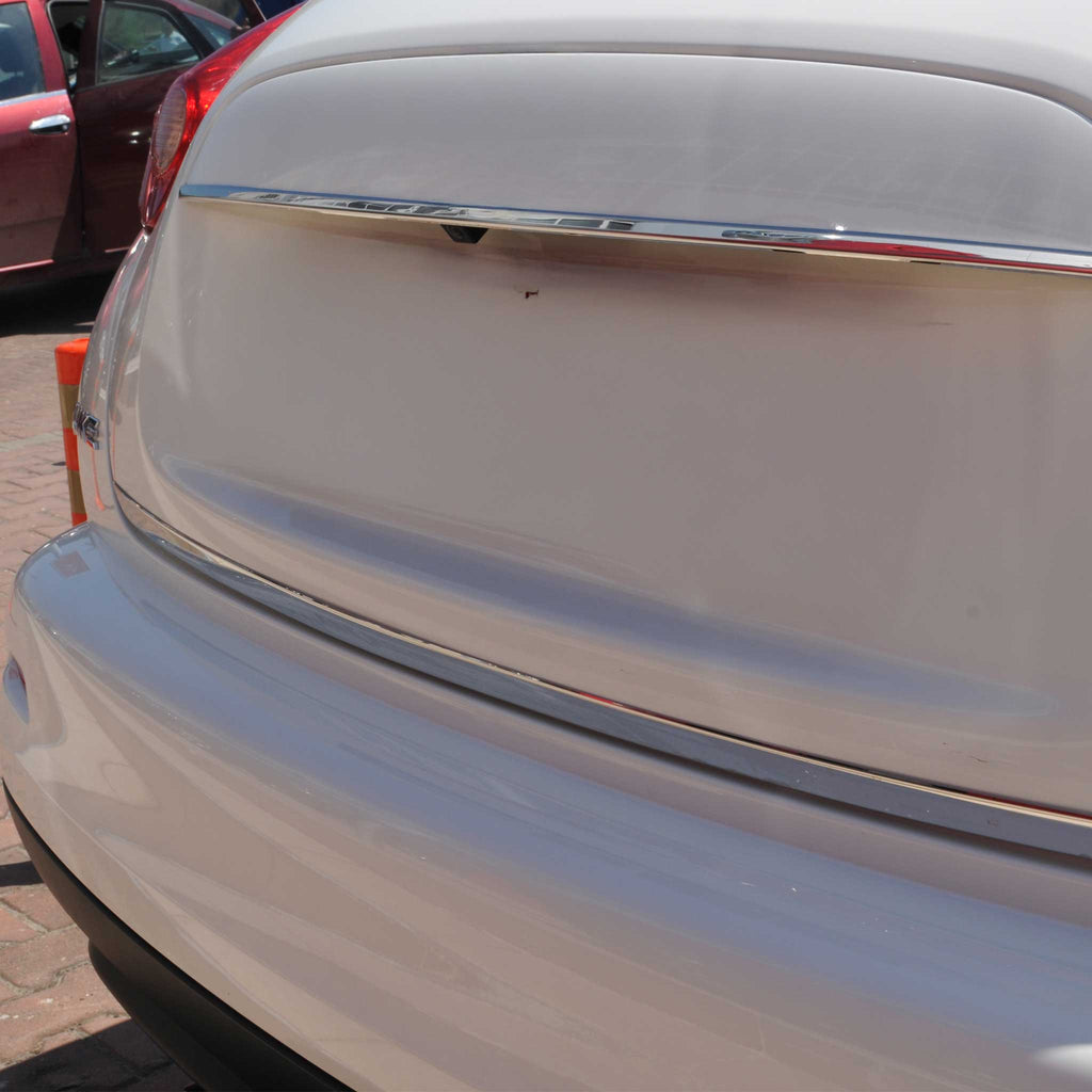 2011-2017 Nissan Juke Rear Trunk Molding Trim Stainless Steel Silver 1Pc