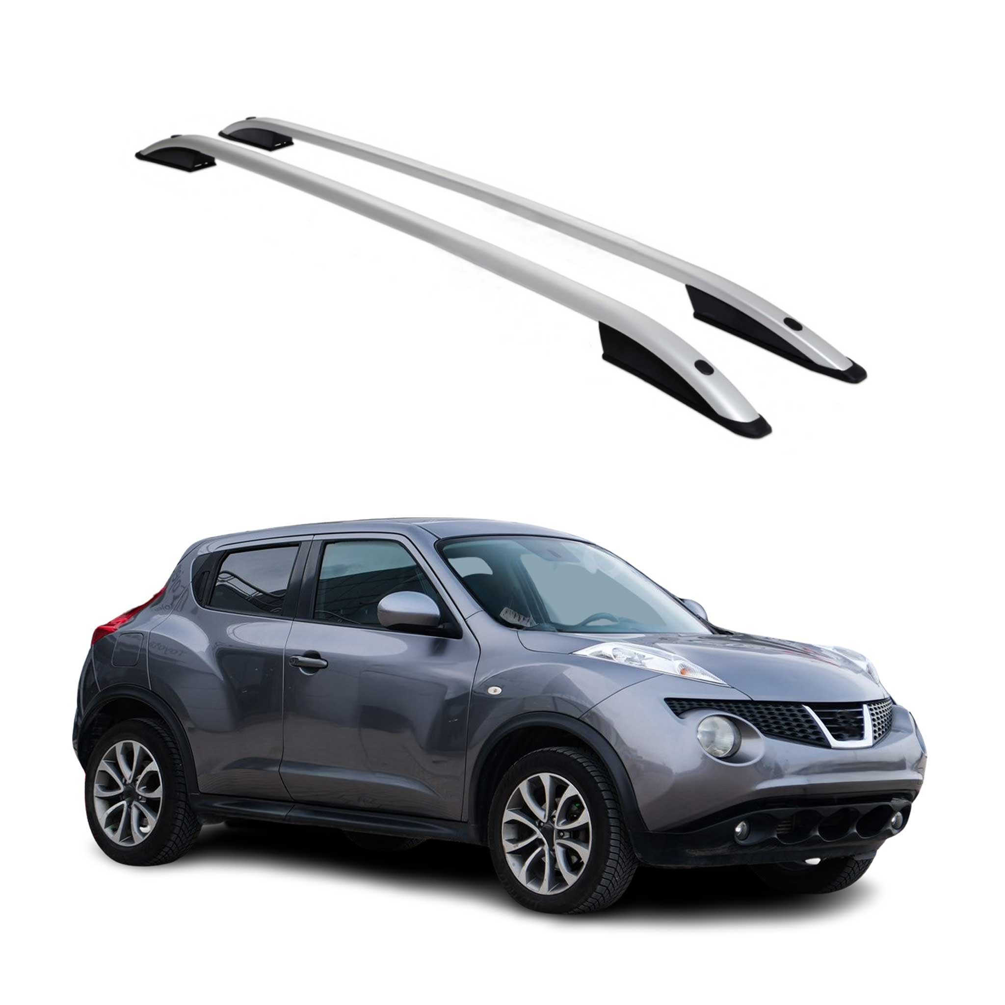 2011-2017 Nissan Juke Roof Rack Rails Side Rails Silver