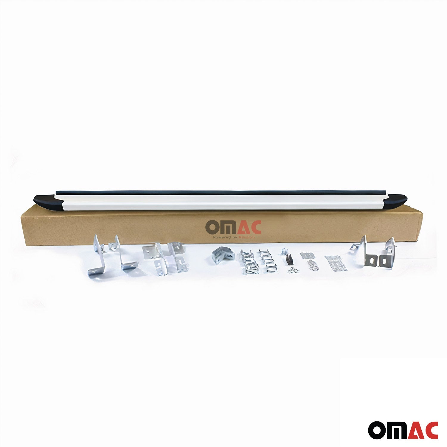 2018-2023 Hyundai Kona Running Boards Side Steps Silver