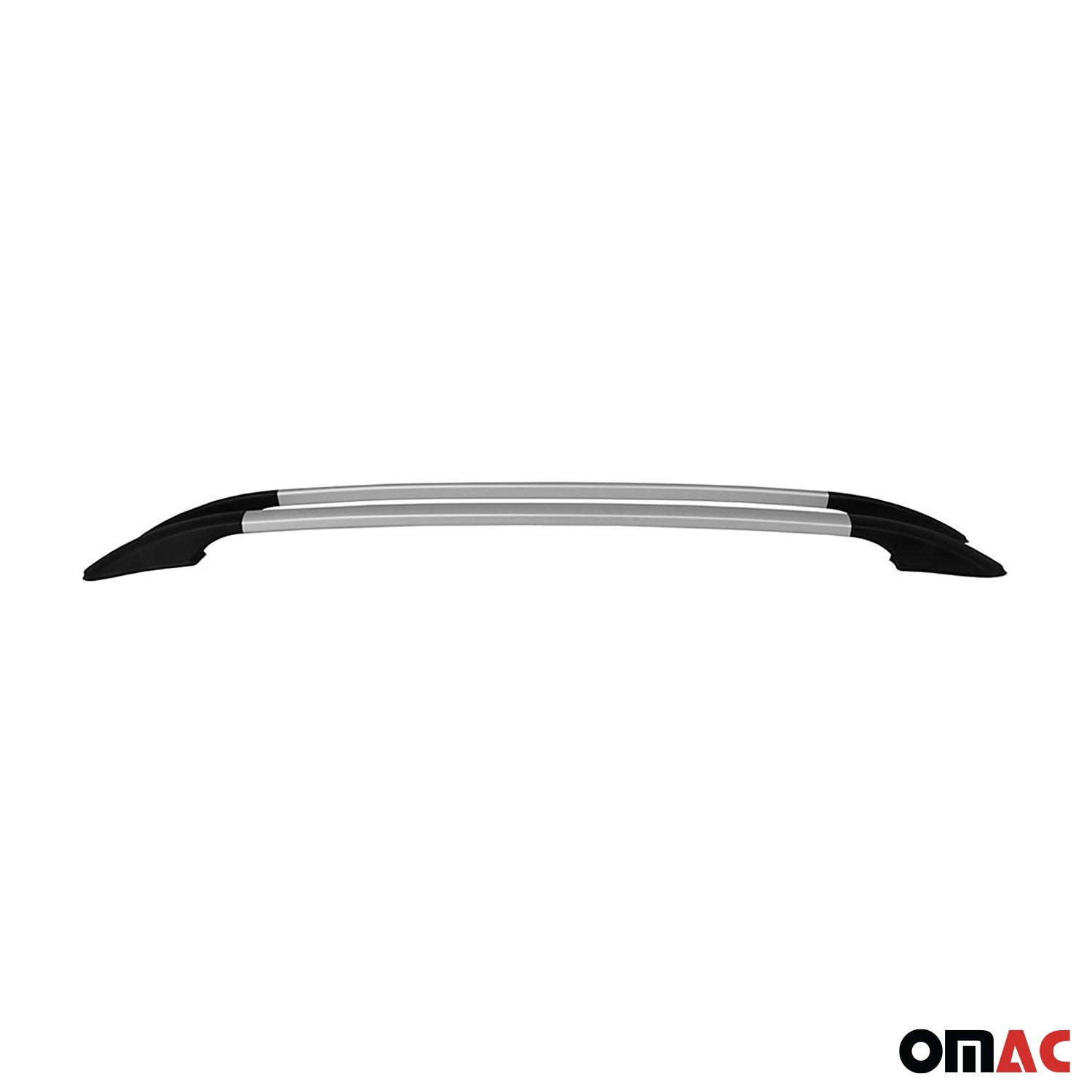 2004-2013 Mazda 3 Roof Rack Rails Side Rails Aluminium Silver 2 Pcs