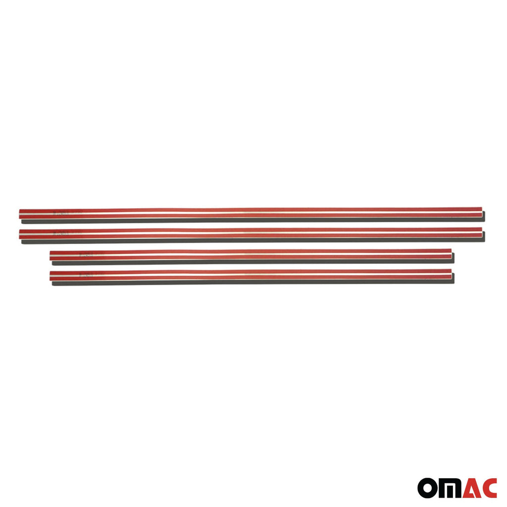 2009-2011 Dodge Ram 1500 Crew Cab Side Door Molding Trim Stainless Steel