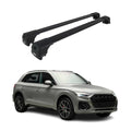 2025-2026 Audi Q5 Roof Rack Cross Bars Luggage Carrier Alu Black 2Pcs