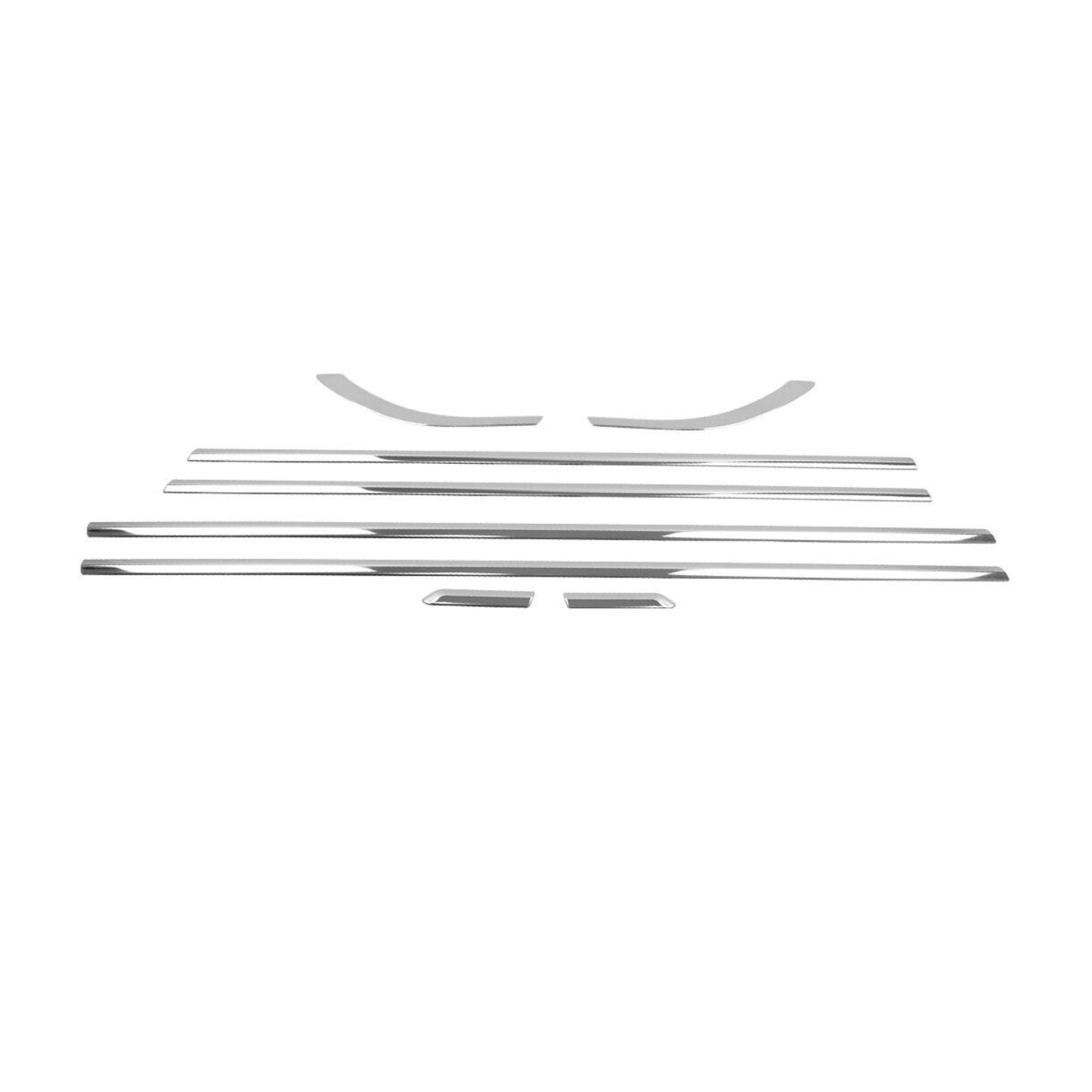 2013-2020 Ford Fusion Sedan Window Molding Trim Streamer Stainless Steel