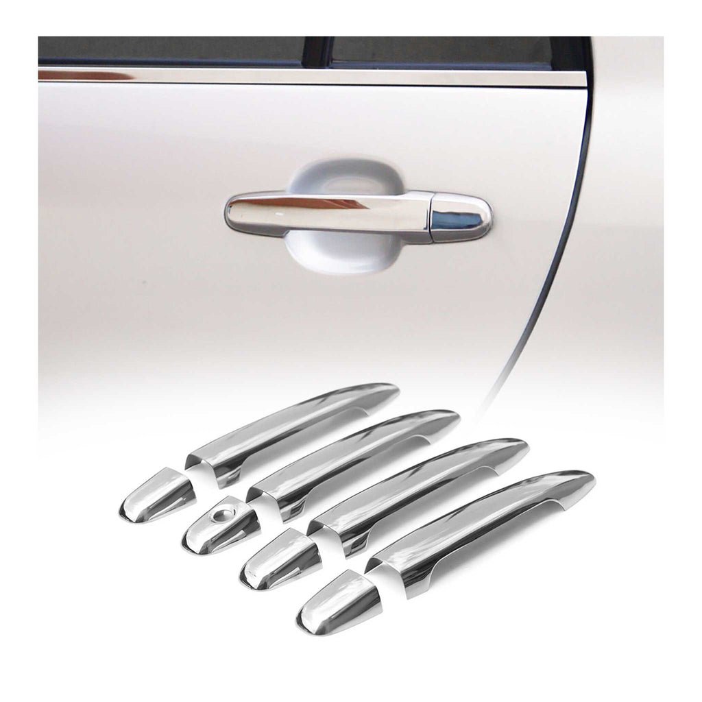2003-2012 Toyota Tacoma Pre-FL / 4Runner Car Door Handle Cover Protector Stainless Steel 8 Pcs
