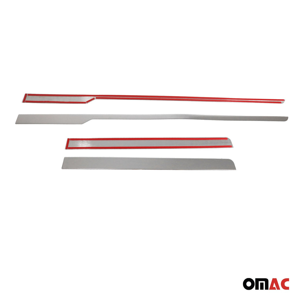 2022-2026 Hyundai Tucson Side Door Molding Trim Stainless Steel Silver 4x