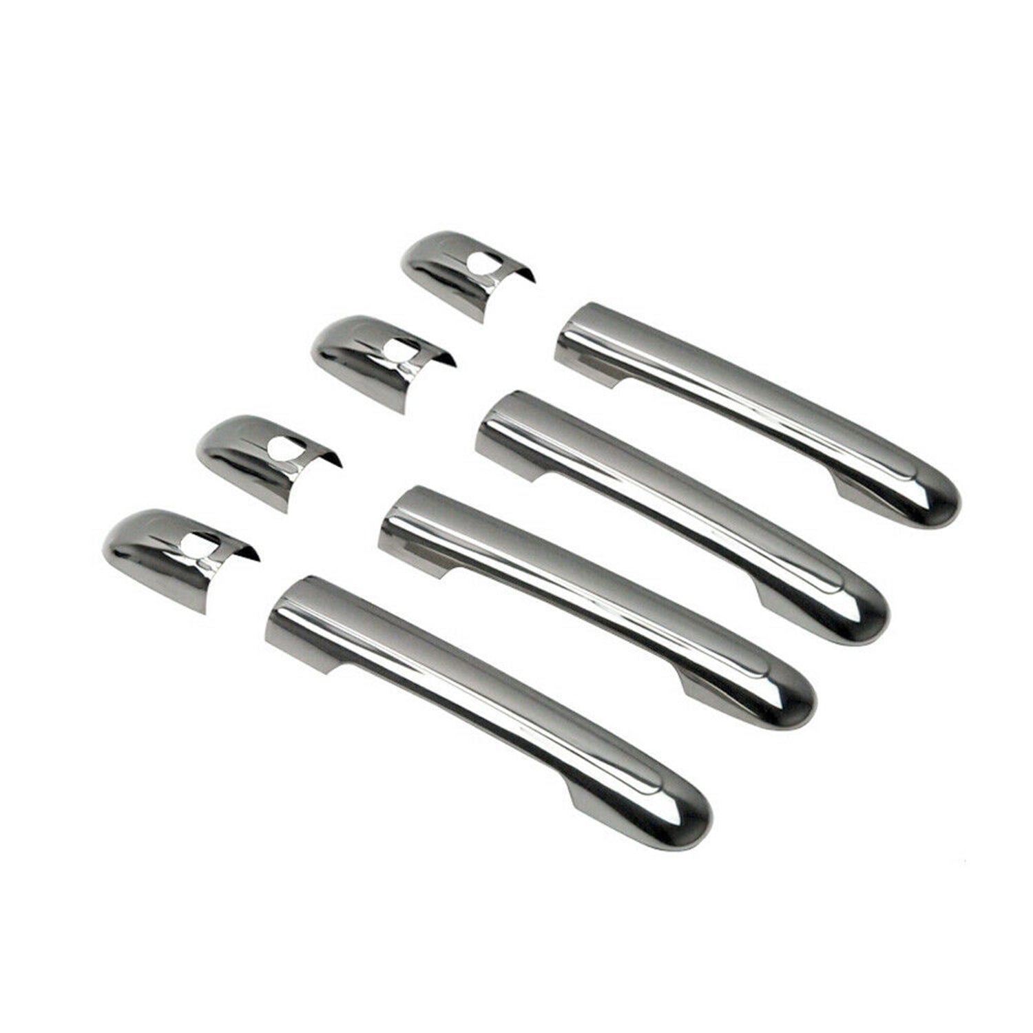 2003-2006 Dodge Sprinter Door Handle Cover Protector Stainless Steel 4 Pcs 2 Key Hole