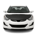 2011-2016 Hyundai Elantra Car Bonnet Mask Hood Bra Black 1 Pc