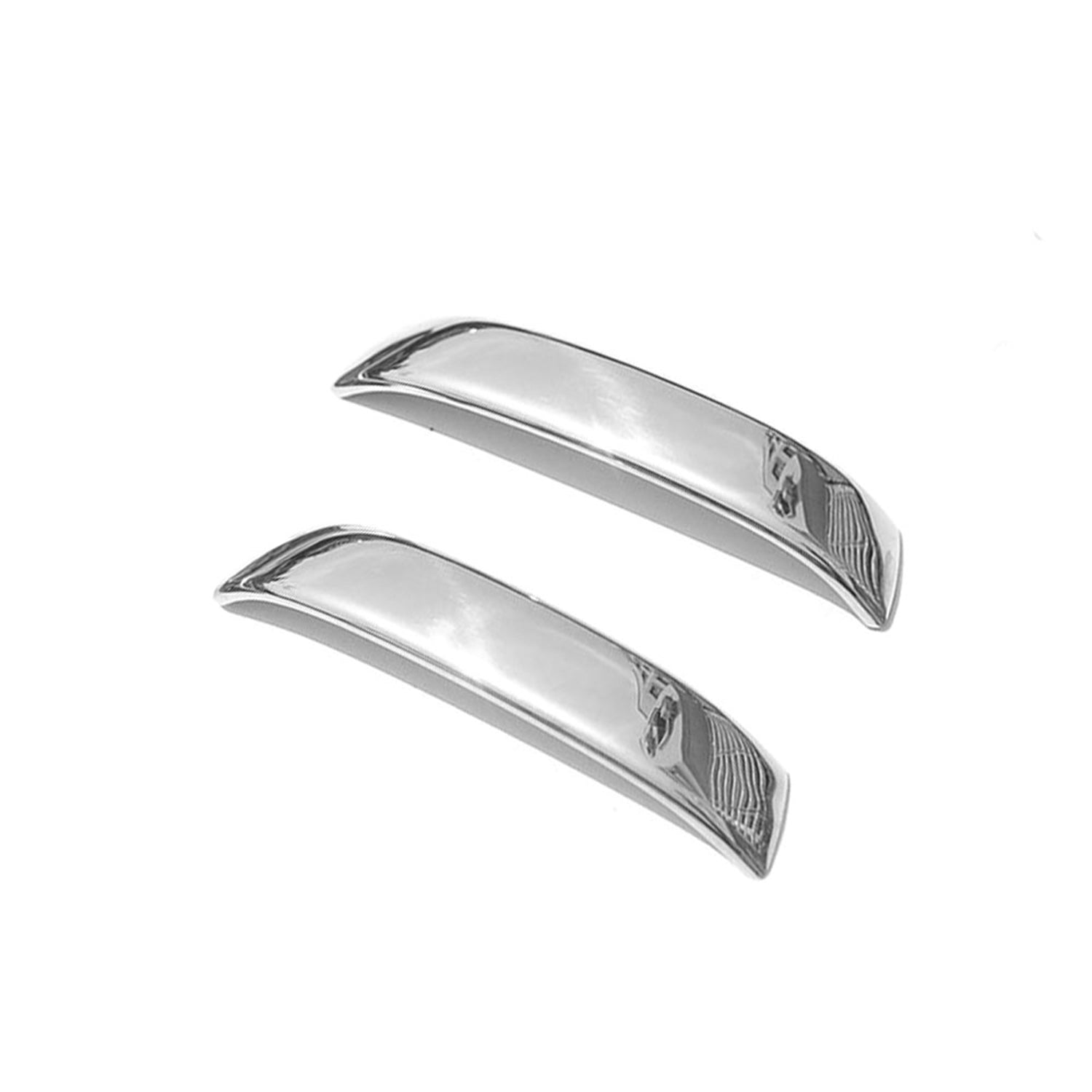 1998-2007 Smart ForTwo Car Door Handle Cover Trim Stainless Steel Chrome 2 Pcs