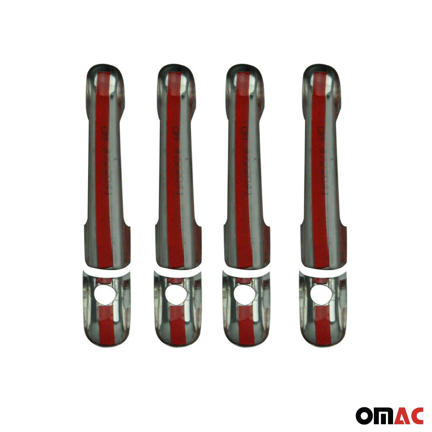 2003-2006 Dodge Sprinter Door Handle Cover Protector Stainless Steel 4 Pcs 2 Key Hole